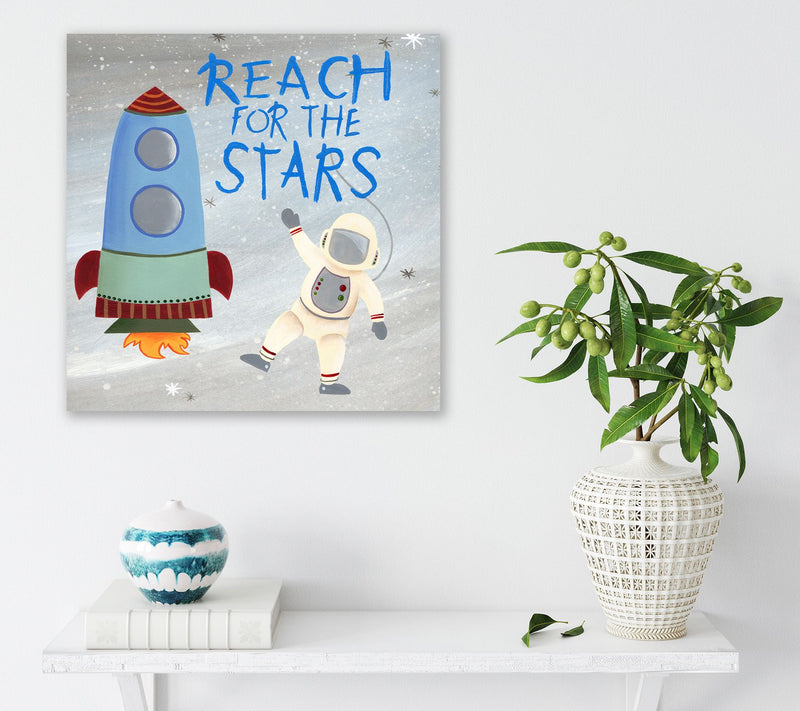Courtside Market Future Space Explorer IV 16x16Canvas — View 4