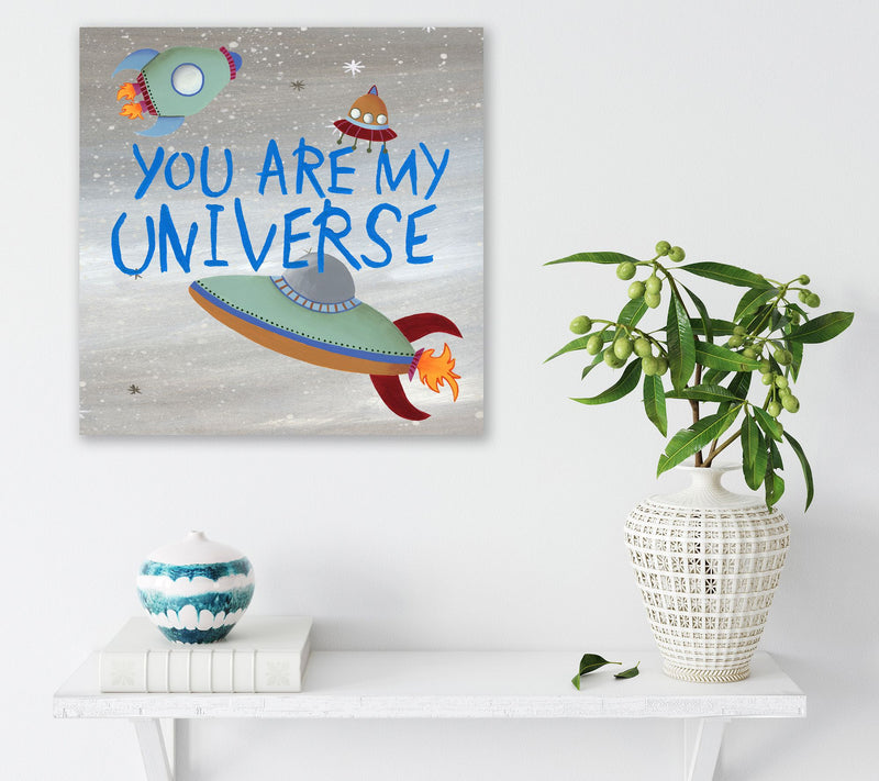 Courtside Market Future Space Explorer III 16"x 16" Canvas — View 6