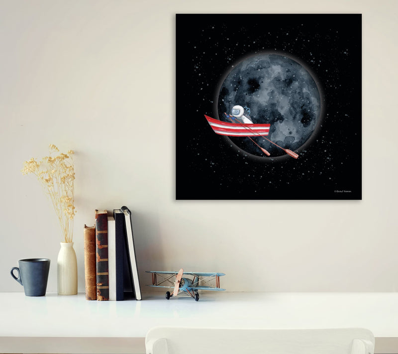 Courtside Market Moon Man Adventure Awaits 16x16 Canvas — View 6
