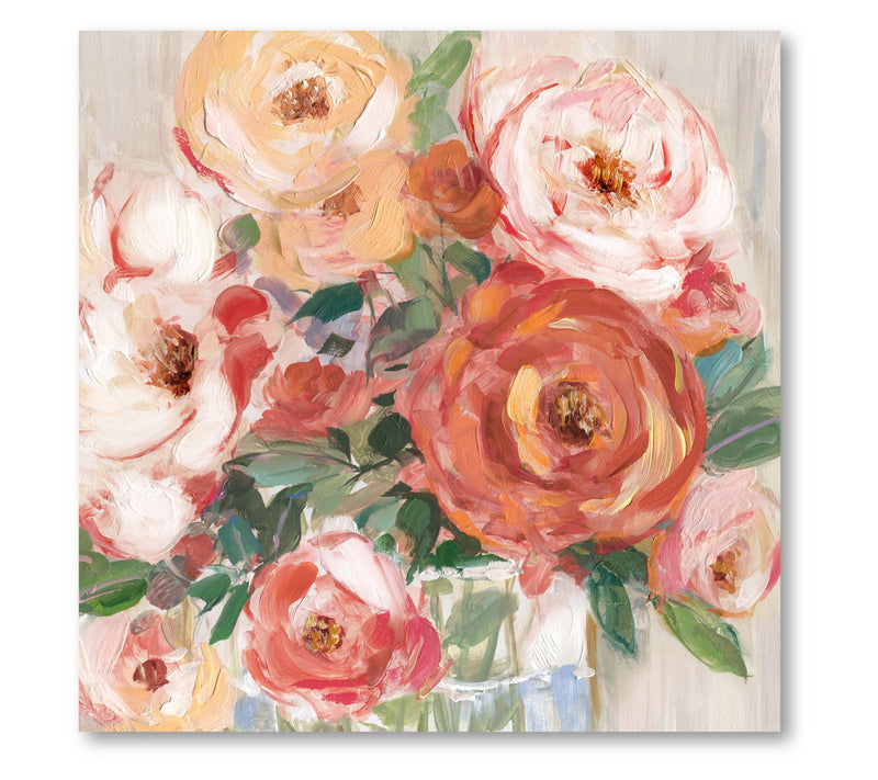 Courtside Market Naive Bouquet II 16" x 16" Canvas Wall Art — Main view