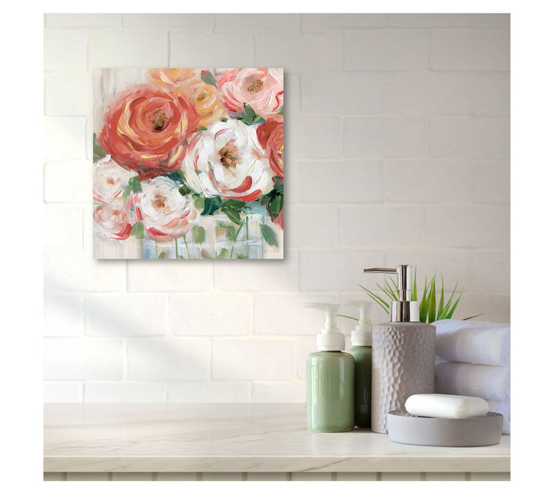 Courtside Market Naive Bouquet I 16" x 16" Canvas Wall Art — View 4