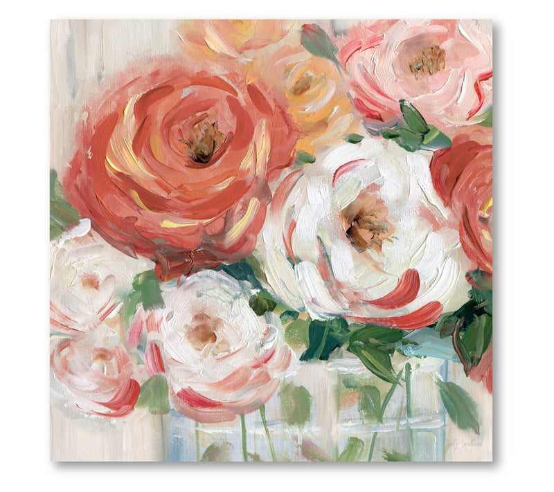 Courtside Market Naive Bouquet I 16" x 16" Canvas Wall Art — View 3