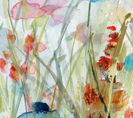 Courtside Market Bold Stroke of Nature 16" x 20" Canvas Art — View 2