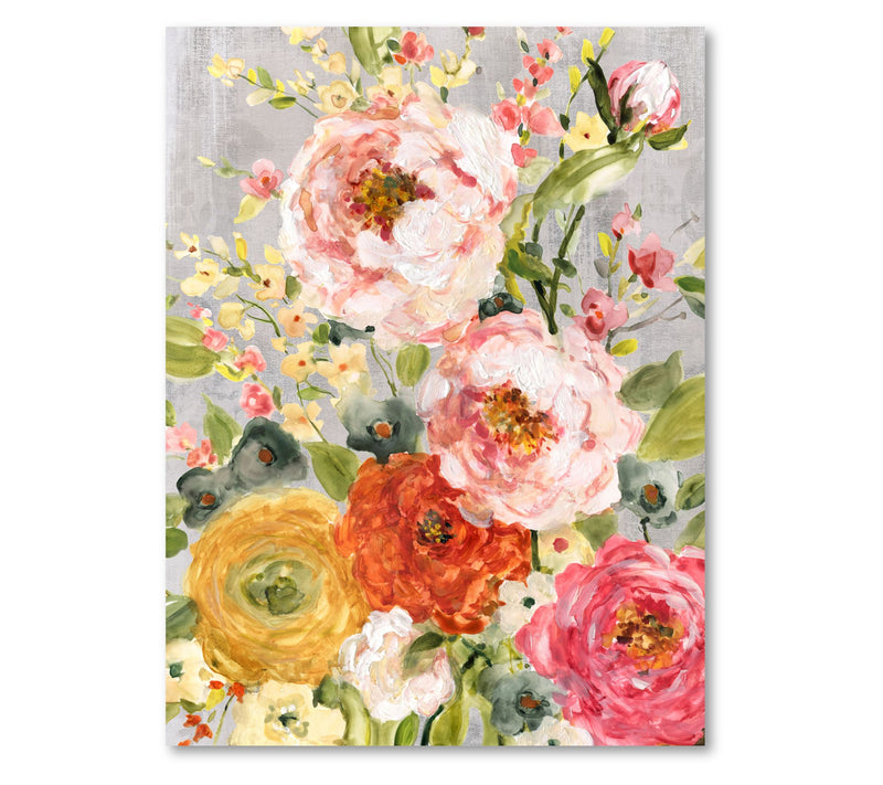 Courtside Market Damask Garden 16" x 20" CanvasWall Art — Main view