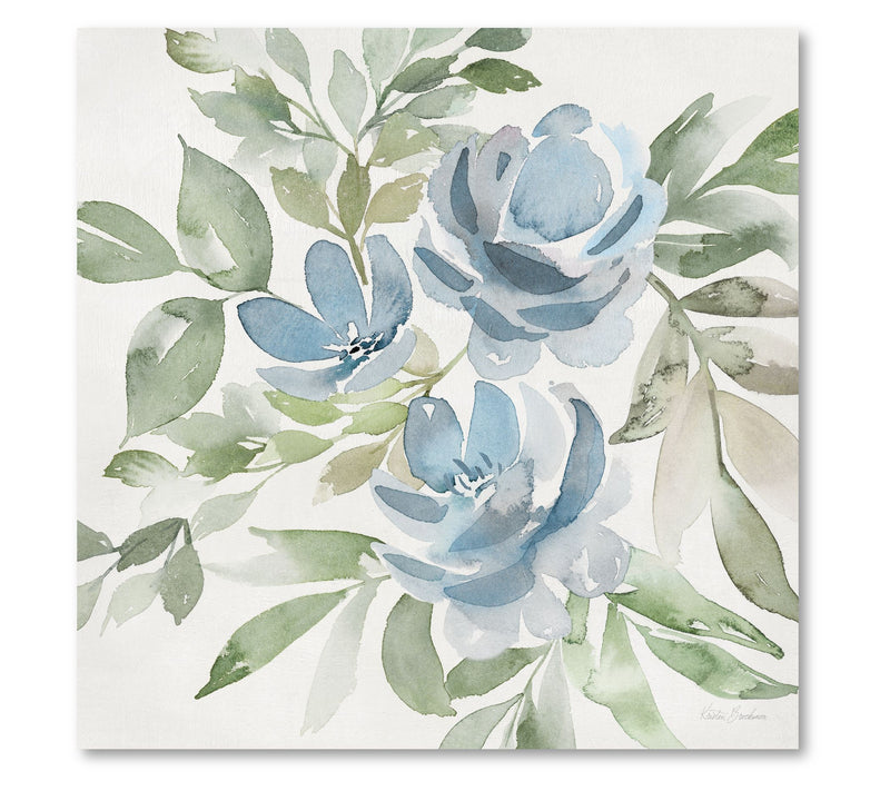 Courtside Market Blue Paradise Picks I 16x16 Canvas Wall Art — View 3