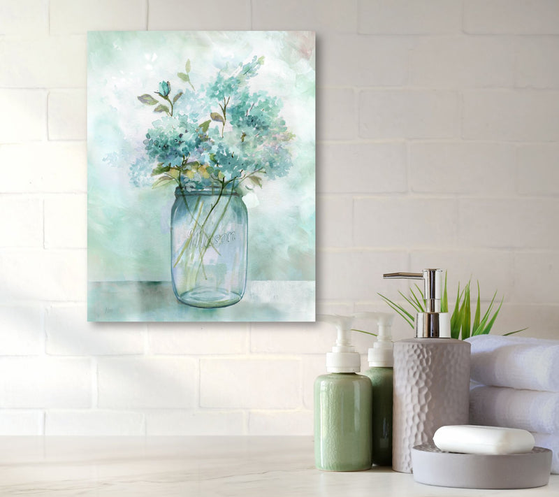 Courtside Market Hydrangea Retreat 16x20 CanvasWall Art — View 4