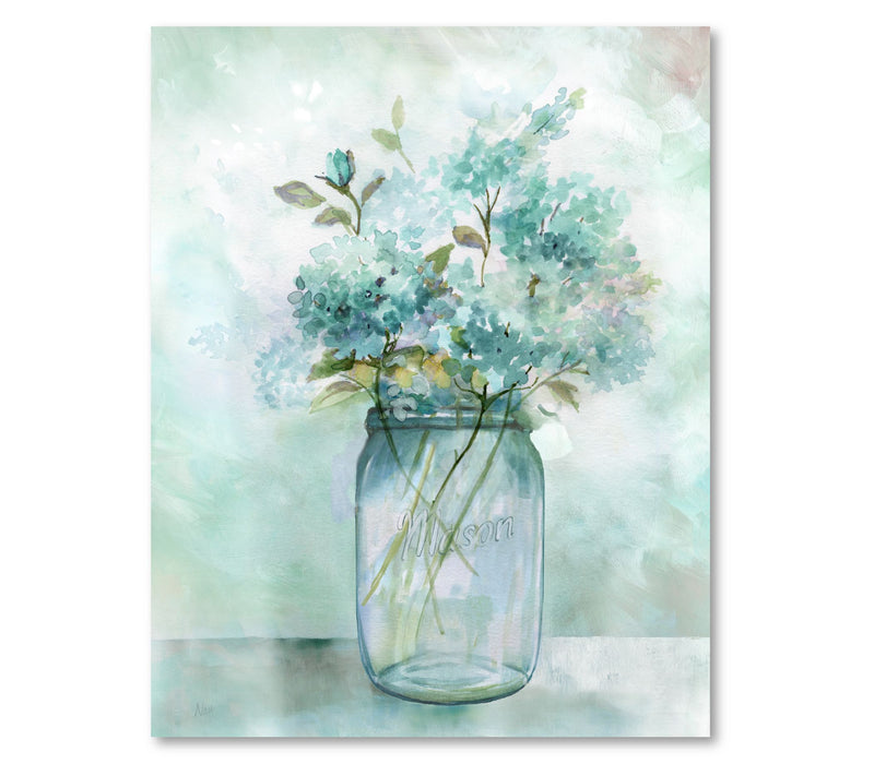 Courtside Market Hydrangea Retreat 16x20 CanvasWall Art — View 3