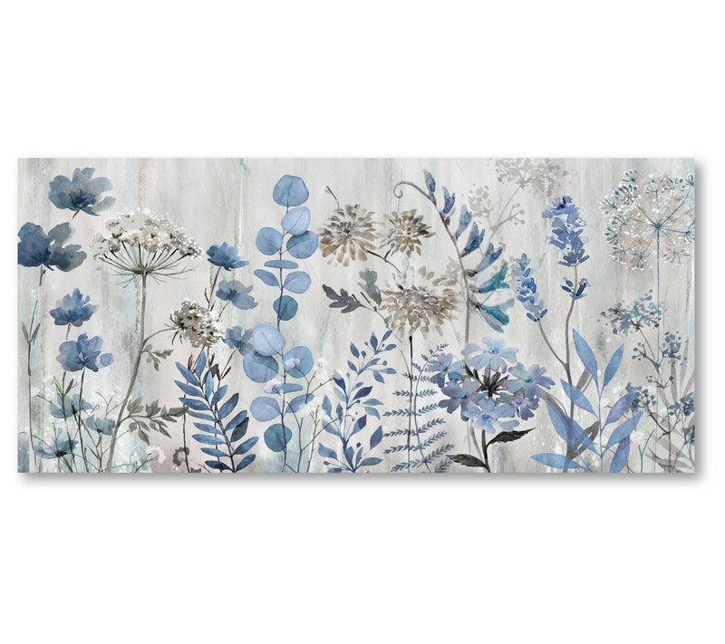 Courtside Market Blue Meadow Dream'n 12x24 Canvas Wall Art — View 3