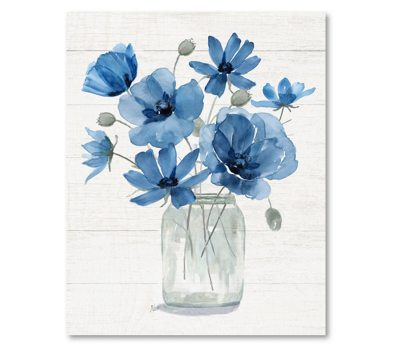 Courtside Market Bluen Dreams II 20x24 Canvas Wall Art — View 3