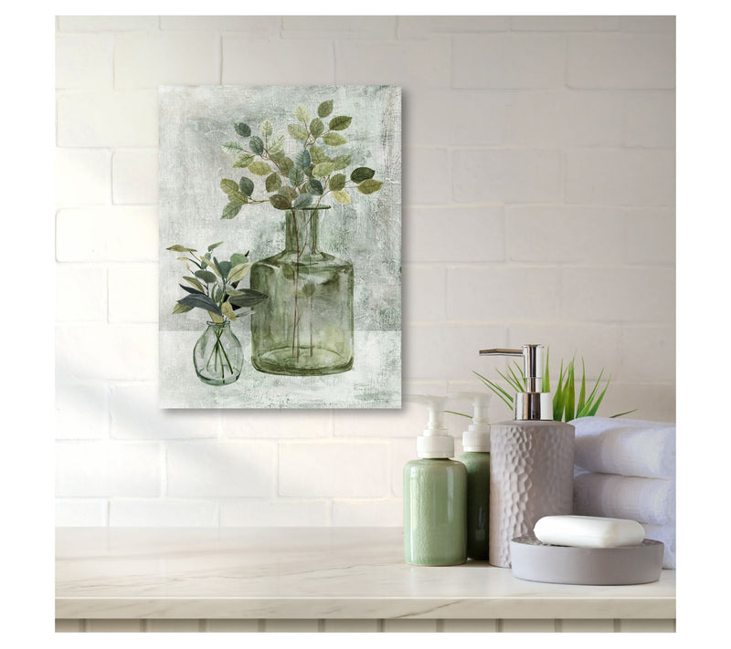 Courtside Market Simply Green II 16x20 Canvas Wall Art — View 4
