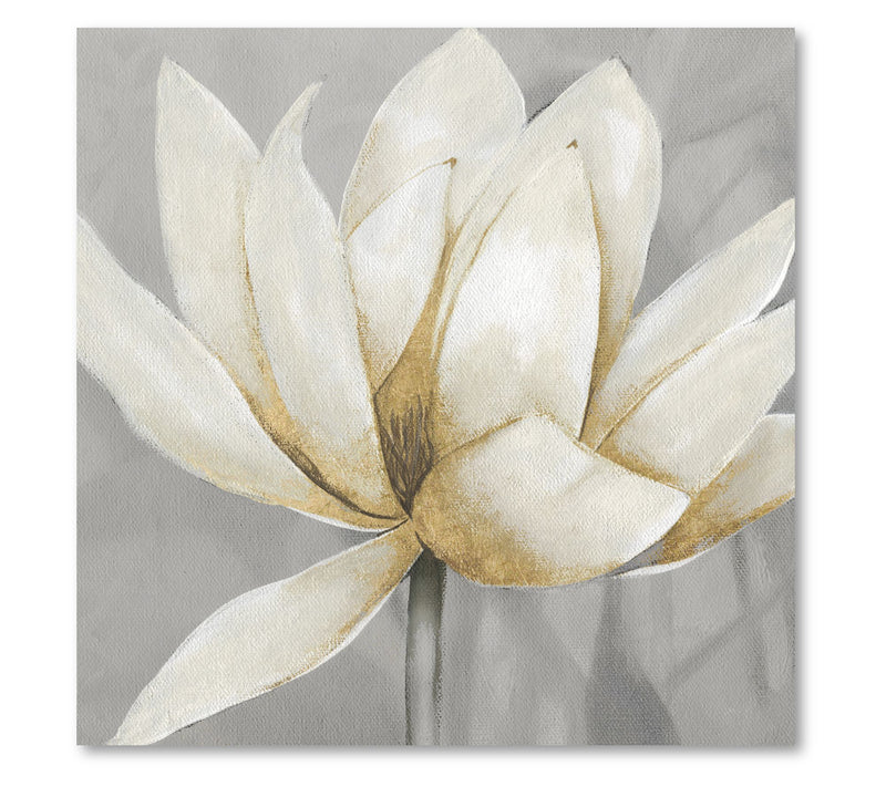 Courtside Market Golden Waterlily II 16x16 Canvas Wall Art — Main view
