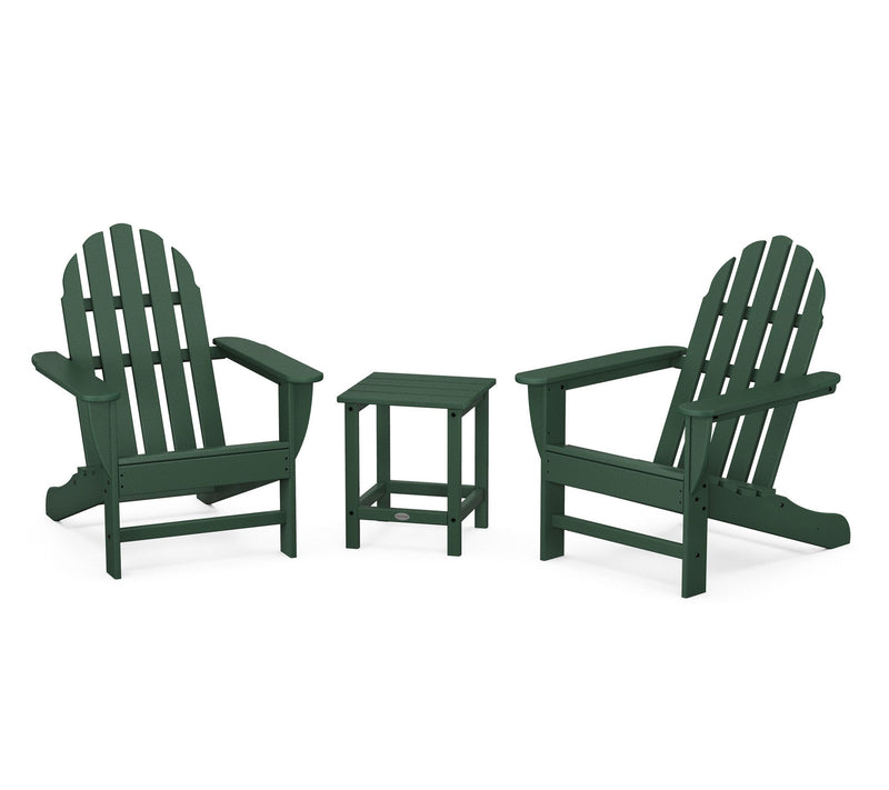 Polywood Classic Folding Adirondack 3-Piece Set18" Side Table — View 7