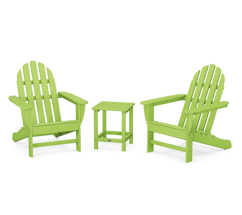 Polywood Classic Folding Adirondack 3-Piece Set18" Side Table — View 9