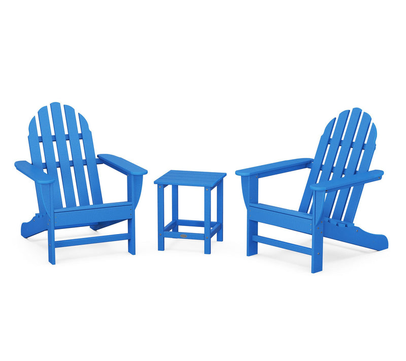 Polywood Classic Folding Adirondack 3-Piece Set18" Side Table — View 13