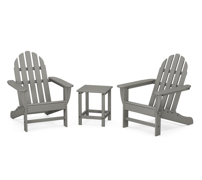Polywood Classic Folding Adirondack 3-Piece Set18" Side Table — View 17