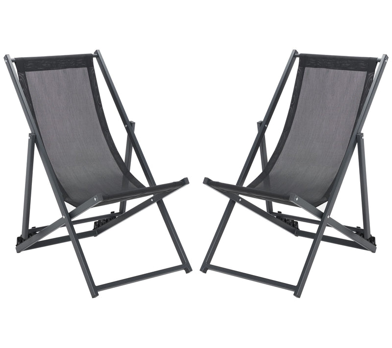 Breslin Sling Chairs, Set of 2 by Safavieh — View 6
