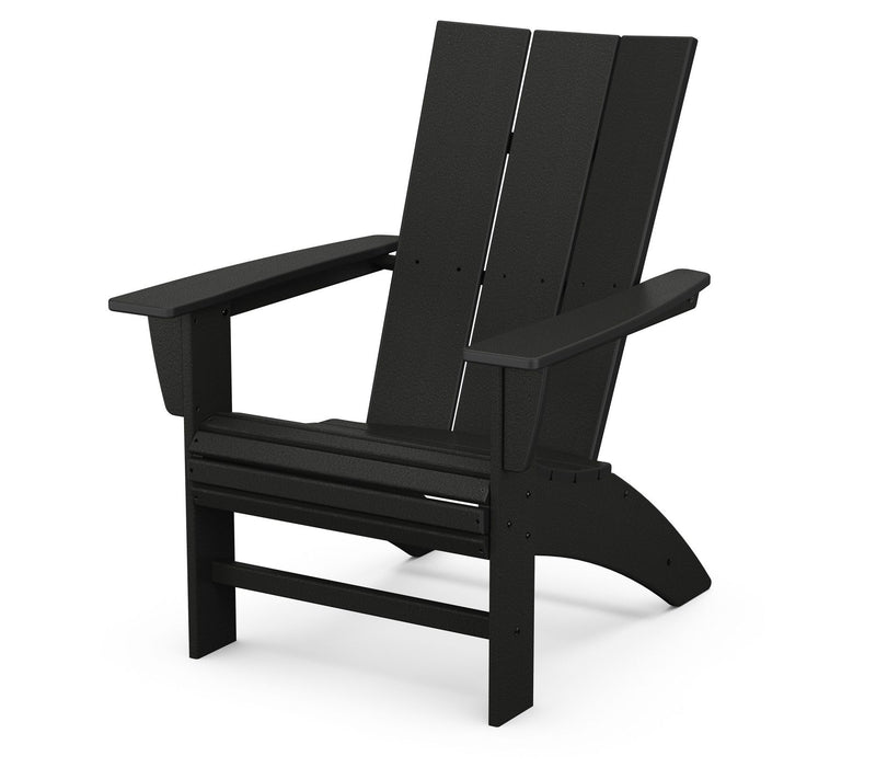 Polywood Modern Curveback Adirondack Chair — View 3