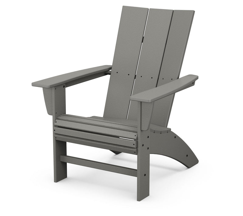Polywood Modern Curveback Adirondack Chair — View 9