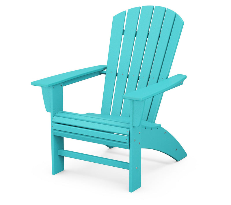 Polywood Nautical Curveback Adirondack Chair — View 5