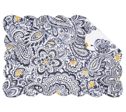 13" x 19" Serena Cotton Placemat Set of 6 by Valerie