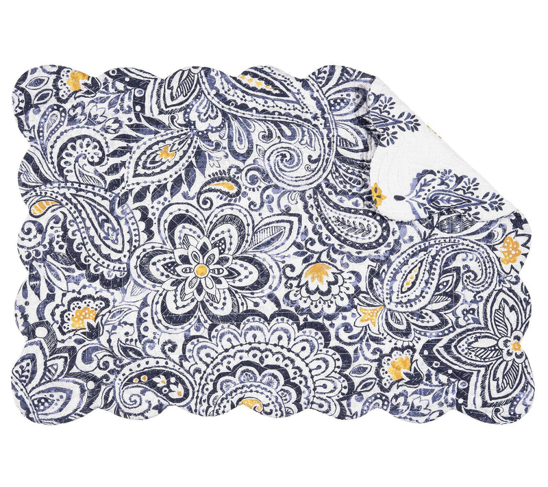 13" x 19" Serena Cotton Placemat Set of 6 by Valerie — Main view