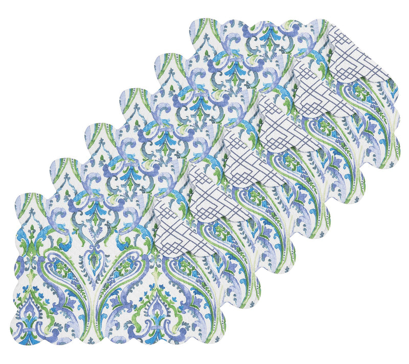 13" x 19" Juliet Reversible Placemat Set of 6 by Valerie — View 4