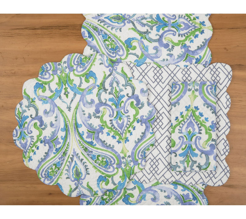 13" x 19" Juliet Reversible Placemat Set of 6 by Valerie — View 5