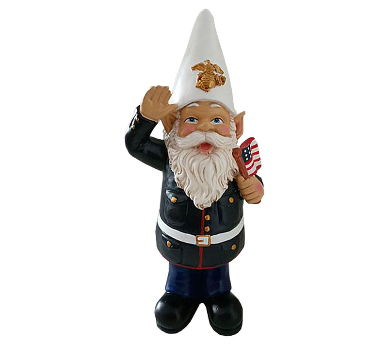 SWI Garden 12" Resin Marine Gnome — Main view