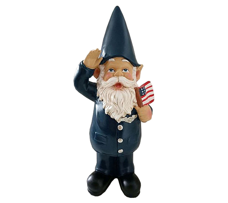 SWI Garden 12" Resin Air Force Gnome — Main view