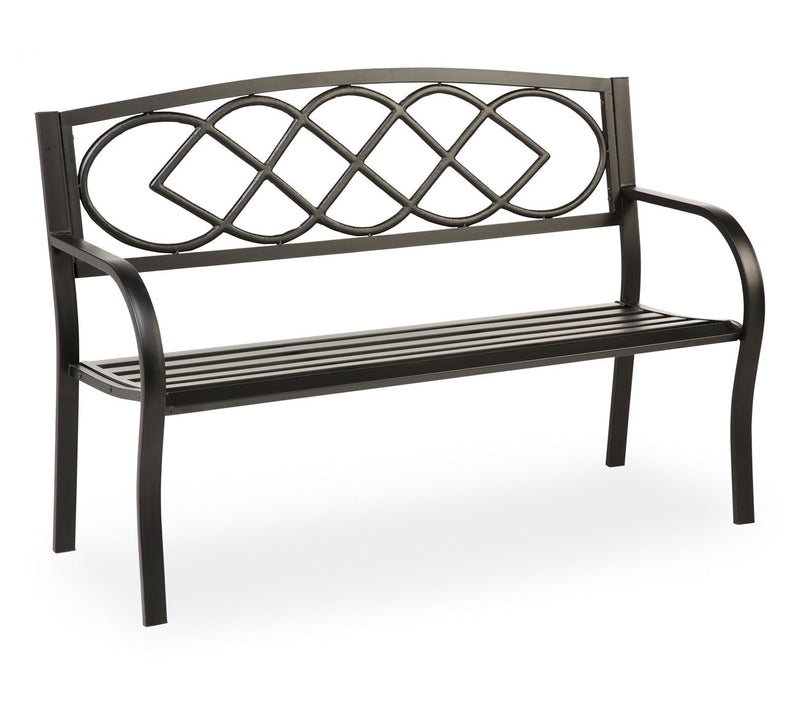 Plow & Hearth Celtic Knot Garden Bench — View 3