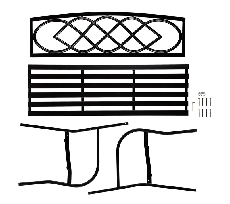Plow & Hearth Celtic Knot Garden Bench — View 6