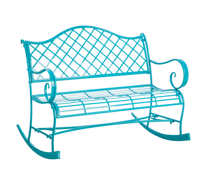 Powder Coat Indoor/Outdoor Metal Rocker by Everreen — View 3