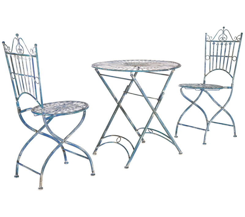 Belen Outdoor Bistro Set by Safavieh — View 4