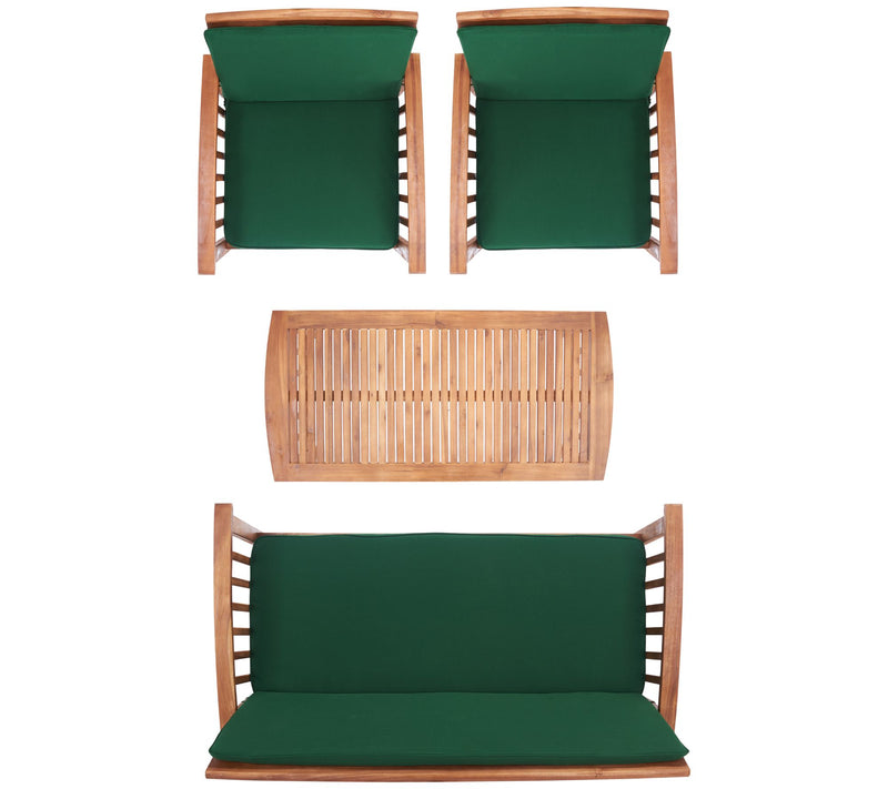 Rocklin 4 Piece Outdoor Conversation Set by Safavieh — View 11