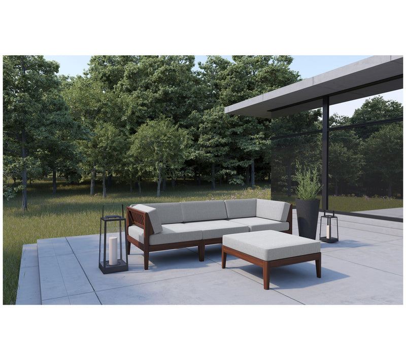 Linon Home Gables Outdoor 4-Piece Set with Cushions — View 6