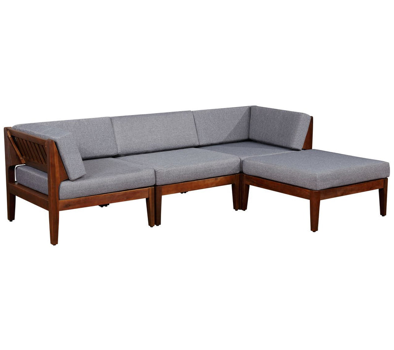 Linon Home Gables Outdoor 4-Piece Set with Cushions — View 5