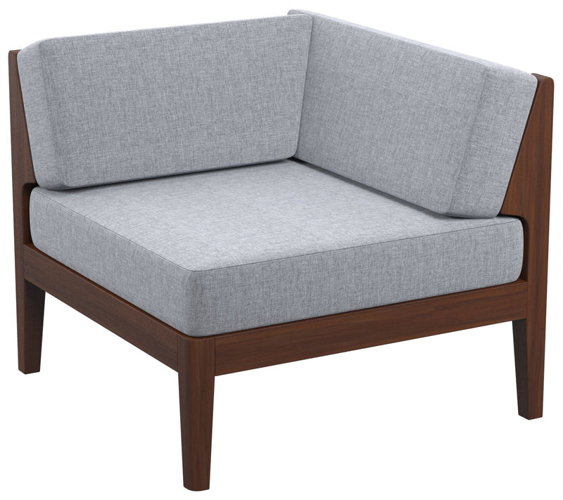 Linon Home Gables Outdoor Corner Chair With Cushions — Main view