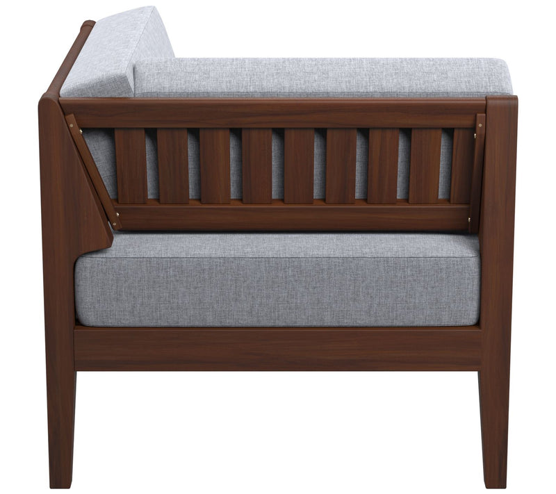 Linon Home Gables Outdoor Corner Chair With Cushions — View 3