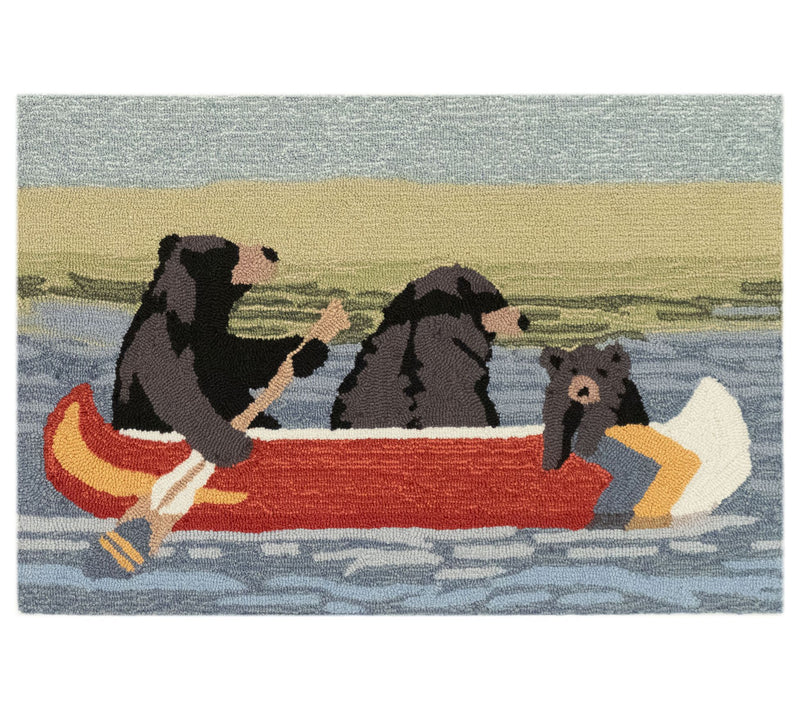 Lush Decor Frontporch Are We Bear Yet Rug Lak20" x 30" — Main view
