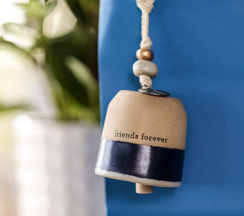 DEMDACO S/2 Stoneware Inspirational Mini Bells in Gift Boxes — View 7