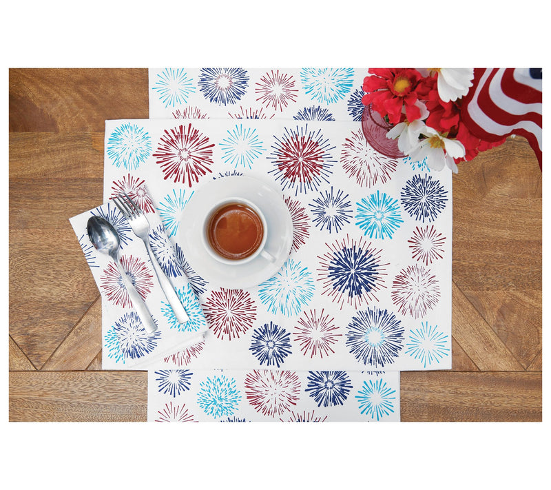 14" x 20" Firework Sparkle Placemat Set of 6 byValerie — View 4