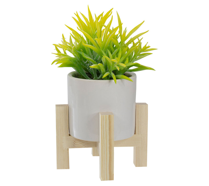 Northlight 8" Potted Artificial Succulent w/Stand — View 3