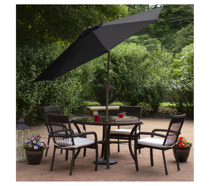 Northlight 9ft Outdoor Patio Market Umbrella w/rank & Tilt — View 18