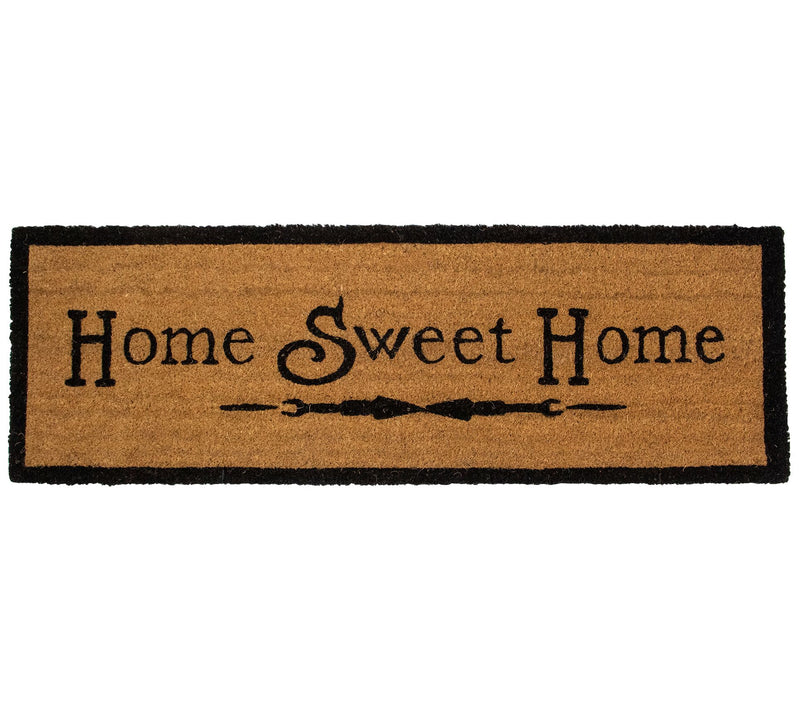 Northlight 48" x 16" Natural Coir Outdoor Recta ngular Mat — View 7