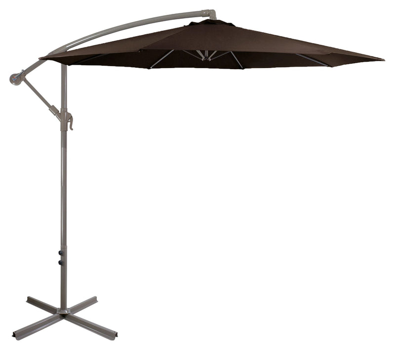 Northlight 10' Offset Outdoor Patio Umbrella wih Crank — View 12
