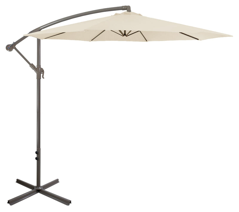 Northlight 10' Offset Outdoor Patio Umbrella wih Crank — View 3