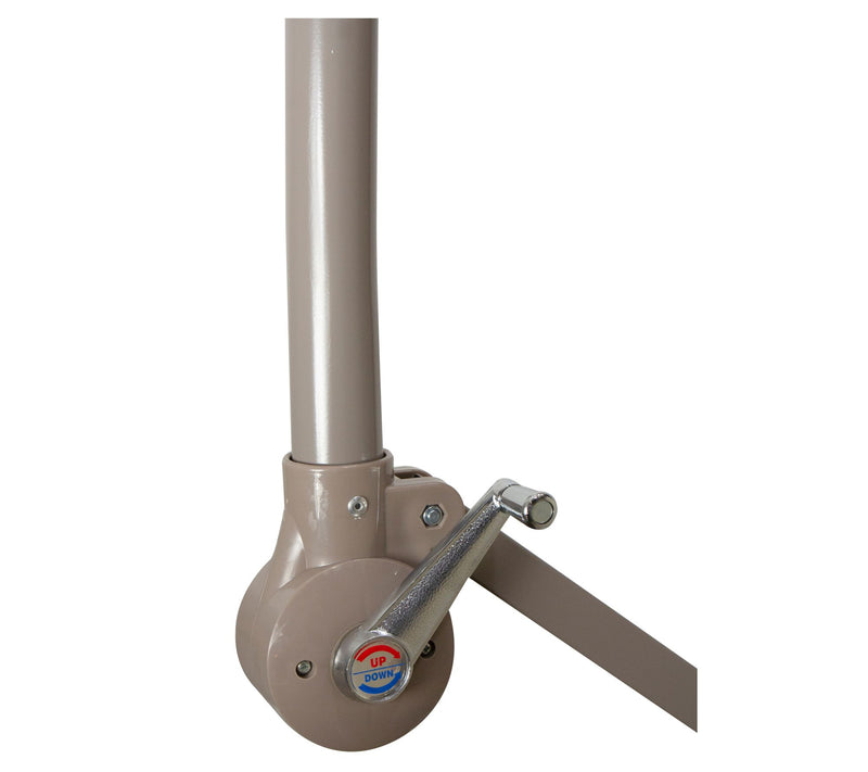 Northlight 10' Offset Outdoor Patio Umbrella wih Crank — View 9