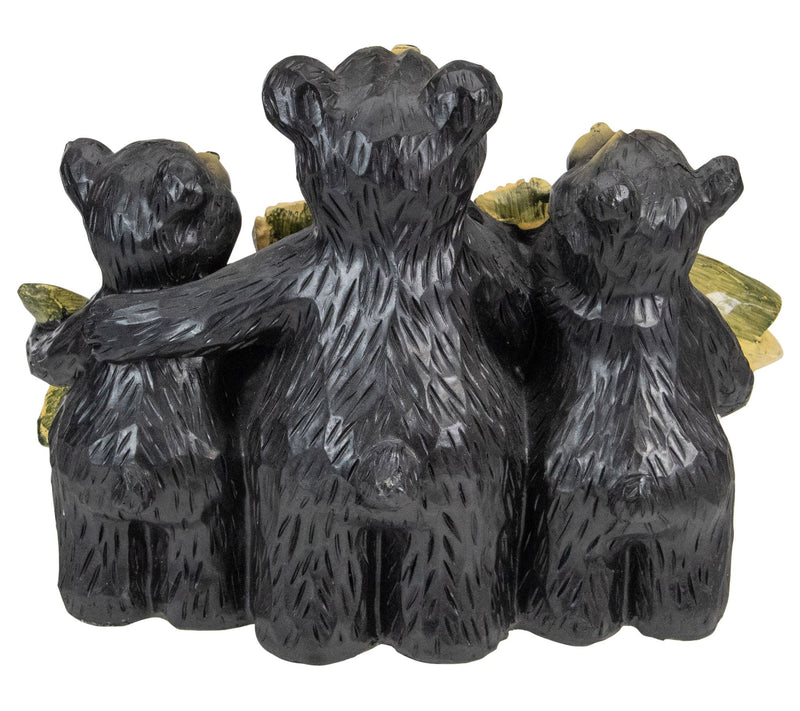Northlight 10" Bear Family Trio Welcome Sign Outdoor — View 5