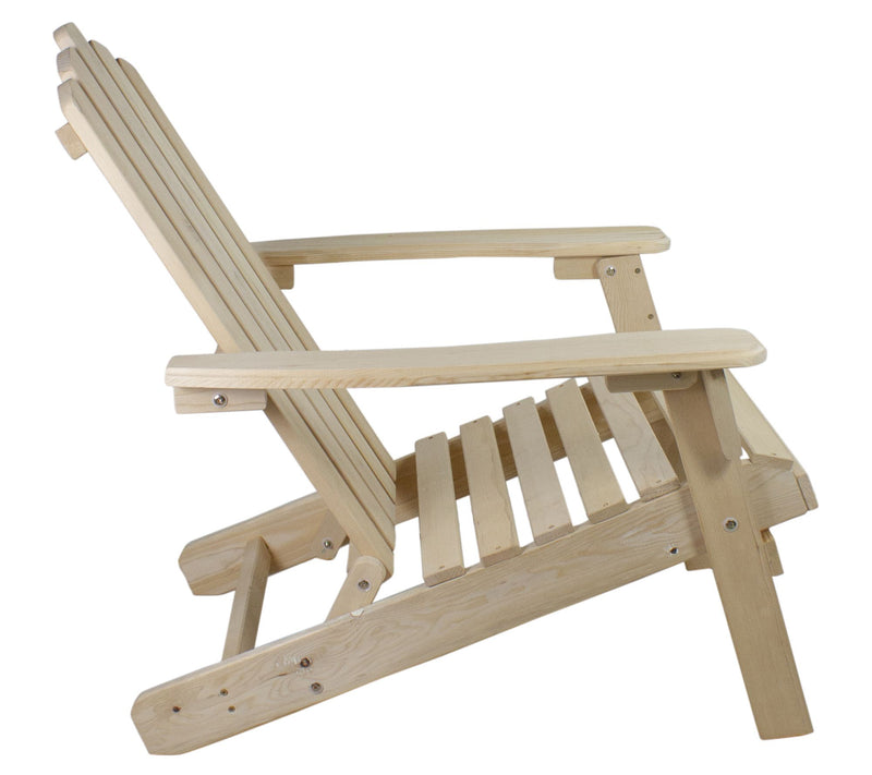Northlight 36" Classic Folding Wooden Adirondack Chair — View 4