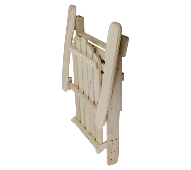 Northlight 36" Classic Folding Wooden Adirondack Chair — View 6